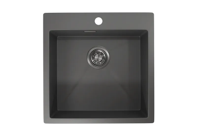GRANULA 5151 мойка, нержавеющая сталь, графит матовый