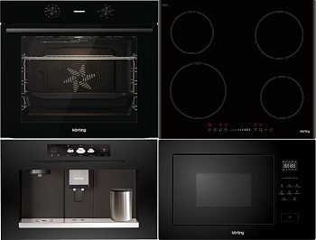 Фото товара: KORTING HI 64540 B + OKB 2820 EN + KMI 827 GN + KCM 9830 BCG