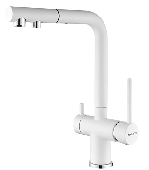 Фото товара: Paulmark SERPENTINE, смеситель, белый матовый