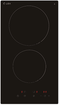 Фото товара: LEX EVH 3020B BL стеклокерамическая поверхность