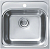 Фото товара: ALVEUS BASIC 140 SAT-90, мойка, нержавеющая сталь сатин ( в комплекте с сифоном 1130550)