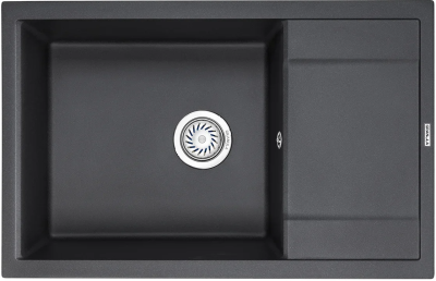GRANULA 7805 мойка, гранит, черный