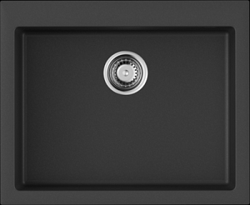 Фото товара: Omoikiri Bosen 61-BL, мойка, гранит, черный