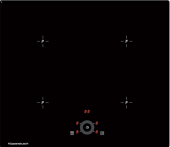 Фото товара: Kuppersbusch KI 6330.0 SR индукционная поверхность