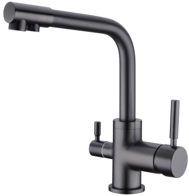 Фото товара: Emar ECB-3003N PVD Dark, смеситель, вороненая сталь