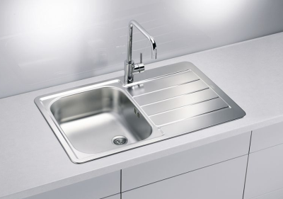 Детальное фото товара: ALVEUS LINE 80 NAT-60 , мойка, нержавеющая сталь (в комплекте с сифоном 1011644)