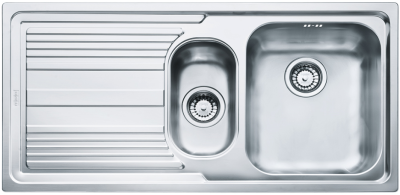 Franke LLX 651, мойка, нержавеющая сталь, чаша справа