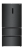 Детальное фото товара: MEFERI MFR83BLACK IX TOTAL NO FROST FRENCH DOOR COMFORT