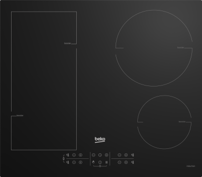 Фото товара: Beko BHI6420KFBB индукционная поверхность