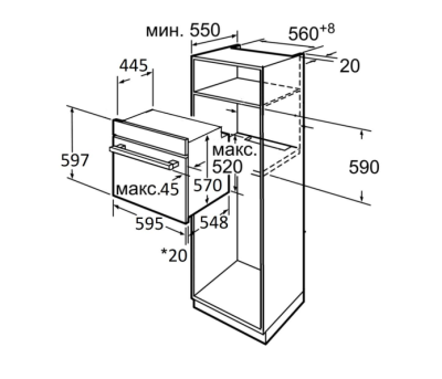 Схема встраивания