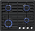 Фото товара: Maunfeld EGHE.64.6CB/G газовая поверхность