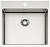Фото товара: ALVEUS NOX 120 BRS, мойка, нержавеющая сталь (в комплекте с интегрированным сифоном)