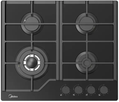 Детальное фото товара: Midea MG693TGB газовая поверхность