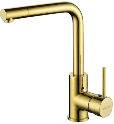 Детальное фото товара: Paulmark HONNER, смеситель, золото