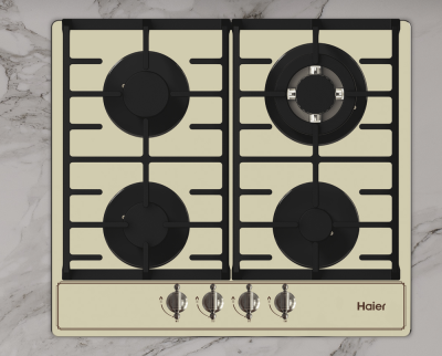 Haier HHX-M64ATQBC Детальное фото товара: Haier HHX-M64ATQBC газовая поверхность