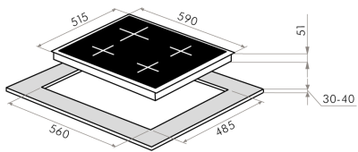 Схема встраивания