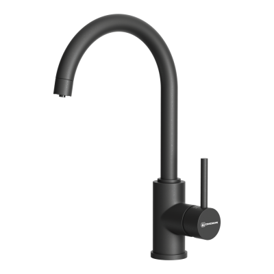 Omoikiri Shinagawa 2 Plus-BL, смеситель, гранит, черный