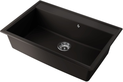 Omoikiri Daisen 77-ES, мойка, гранит, espresso Детальное фото товара: Omoikiri Daisen 77-ES, мойка, гранит, espresso