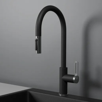 GRANULA 8168 смеситель, гранит, шварц