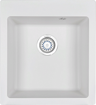 Фото товара: GRANULA 4651 мойка, гранит, арктик (белый)