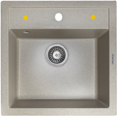 Детальное фото товара: Ecoshtein PLATZ 515, мойка, гранит, песочный