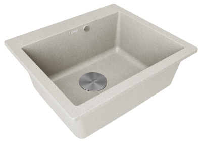 Детальное фото товара: Paulmark KANTE 60, мойка, гранит, серый