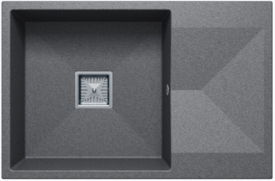 Детальное фото товара: Tolero BLADE 760, мойка, гранит, грей