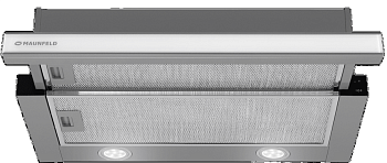 Фото товара: Maunfeld VSQ 60 INOX/GLASS WHITE