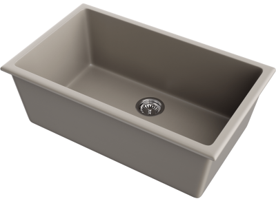 Детальное фото товара: Omoikiri Okinoshima 76-U/I-CC, мойка, керамика, cappuccino coffee