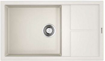 Фото товара: Omoikiri Sumi 86-WH, мойка, гранит, белый