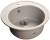 GranFest RONDO GF-R-510, мойка, мрамор, серый Детальное фото товара: GranFest RONDO GF-R-510, мойка, мрамор, серый