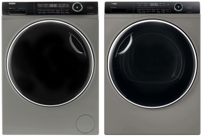 Haier стирка HW90-B14979S + сушка HD90-A2979S + соед.эл CKS-1