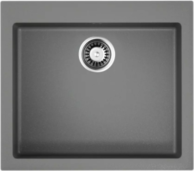 Детальное фото товара: Omoikiri Bosen 57-GR, мойка, гранит, leningrad grey