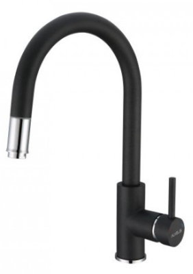 ALVEUS DELOS - P G91 CARBON, смеситель, гранит, карбон