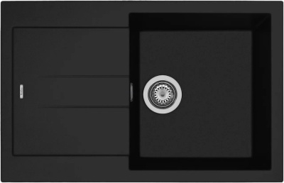 Rivelato LUMO LM-7850 nero opaco, мойка, гранит, черный