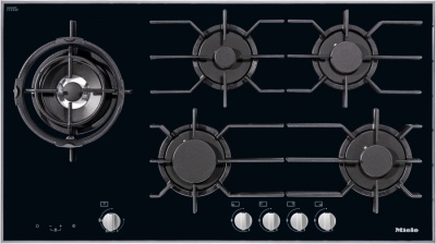 Детальное фото товара: Miele KM 3054-1 OBSW газовая поверхность