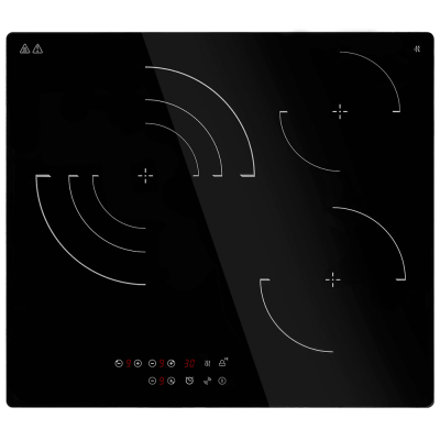 Фото товара: Maunfeld CVCE593TBK стеклокерамическая поверхность