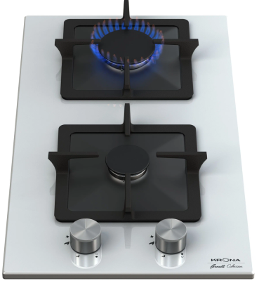 Krona CALORE 30 WH Детальное фото товара: Krona CALORE 30 WH газовая поверхность