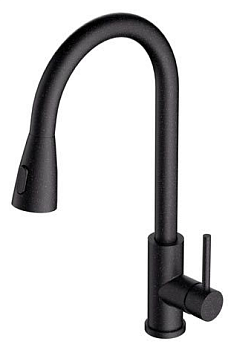 Фото товара: ALVEUS PRIMROSE PS CARBON G91, смеситель, гранит, карбон