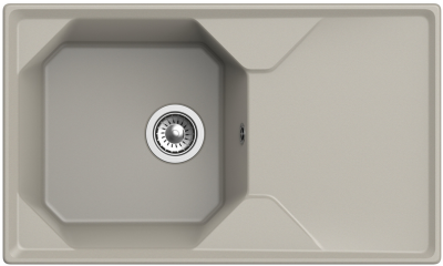 Детальное фото товара: GranFest UNIQUE GF-U-840L, мойка, мрамор, топаз