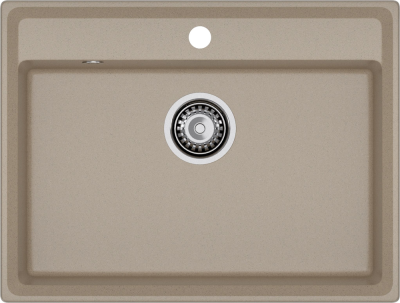 Детальное фото товара: GranFest LEVEL GF-LV-660, мойка, мрамор, песочный