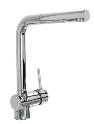 ALVEUS AZETA-P CHR, смеситель, хром