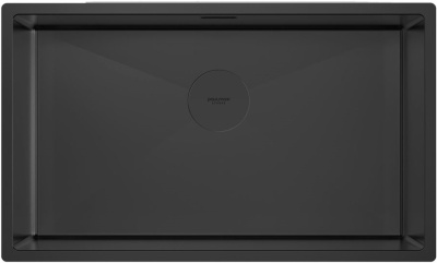 Paulmark NEXT 74 UNI, мойка, нержавеющая сталь, черный матовый