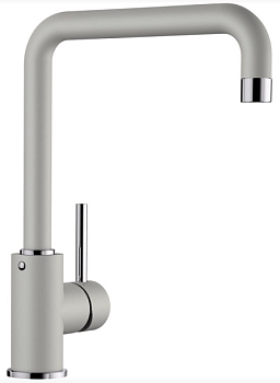 Фото товара: Blanco Mili, смеситель, гранит, жемчужный