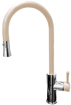 Фото товара: GranFest 7652, смеситель, мрамор, топаз