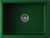 Детальное фото товара: Omoikiri Mikura 61-RG Matt, мойка, керамика, royal green
