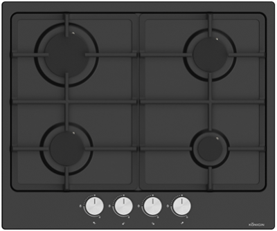 Детальное фото товара: Konigin Spark 604 BK газовая поверхность