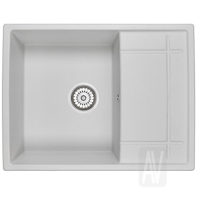GRANULA 6501 мойка, гранит, арктик (белый)