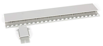 Фото товара: Ninka Banio удлинитель поперечной планки до ширины 83,5. см с соединительным элементом, светло-серый