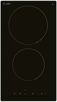 Фото товара: LEX EVH 320B BL стеклокерамическая поверхность